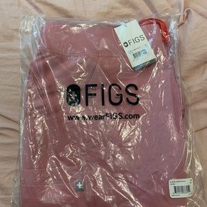 Figs - Chalk Pink Cargo Scrubs Pants